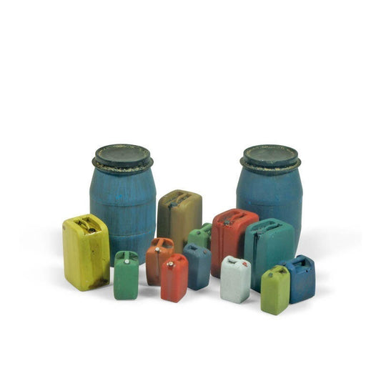 Vallejo 1/35 Assorted Modern Plastic Drums #2 Diorama Accessory