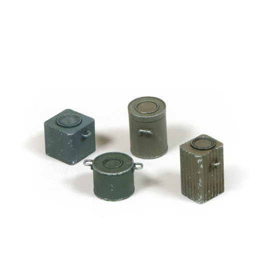Vallejo 1/35 WWII German Food Containers Diorama Accessory