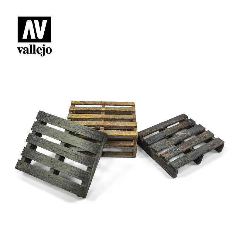 Vallejo Scenics: Wooden Pallets Vallejo