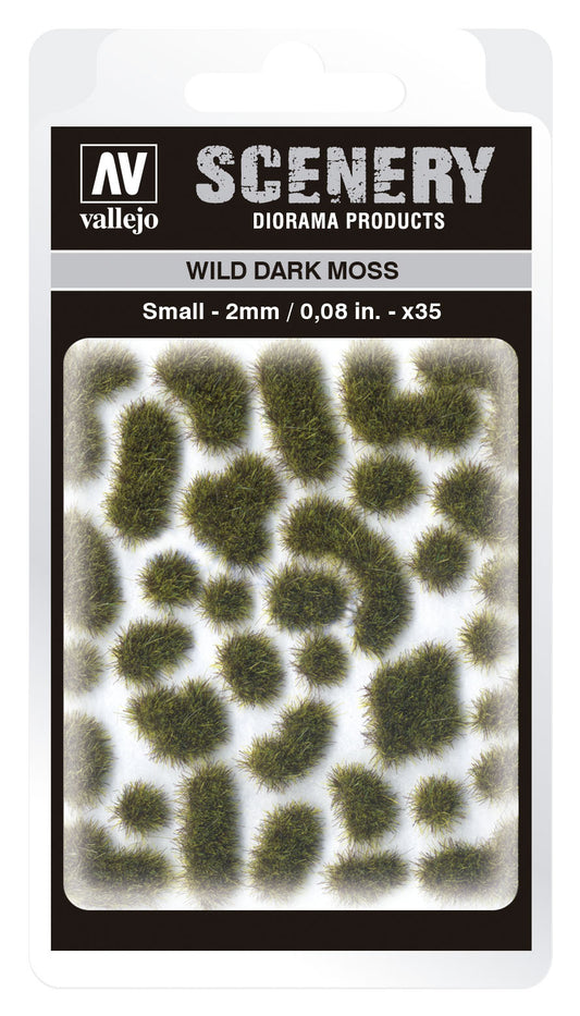 Vallejo 2mm Wild Dark Moss Diorama Accessory