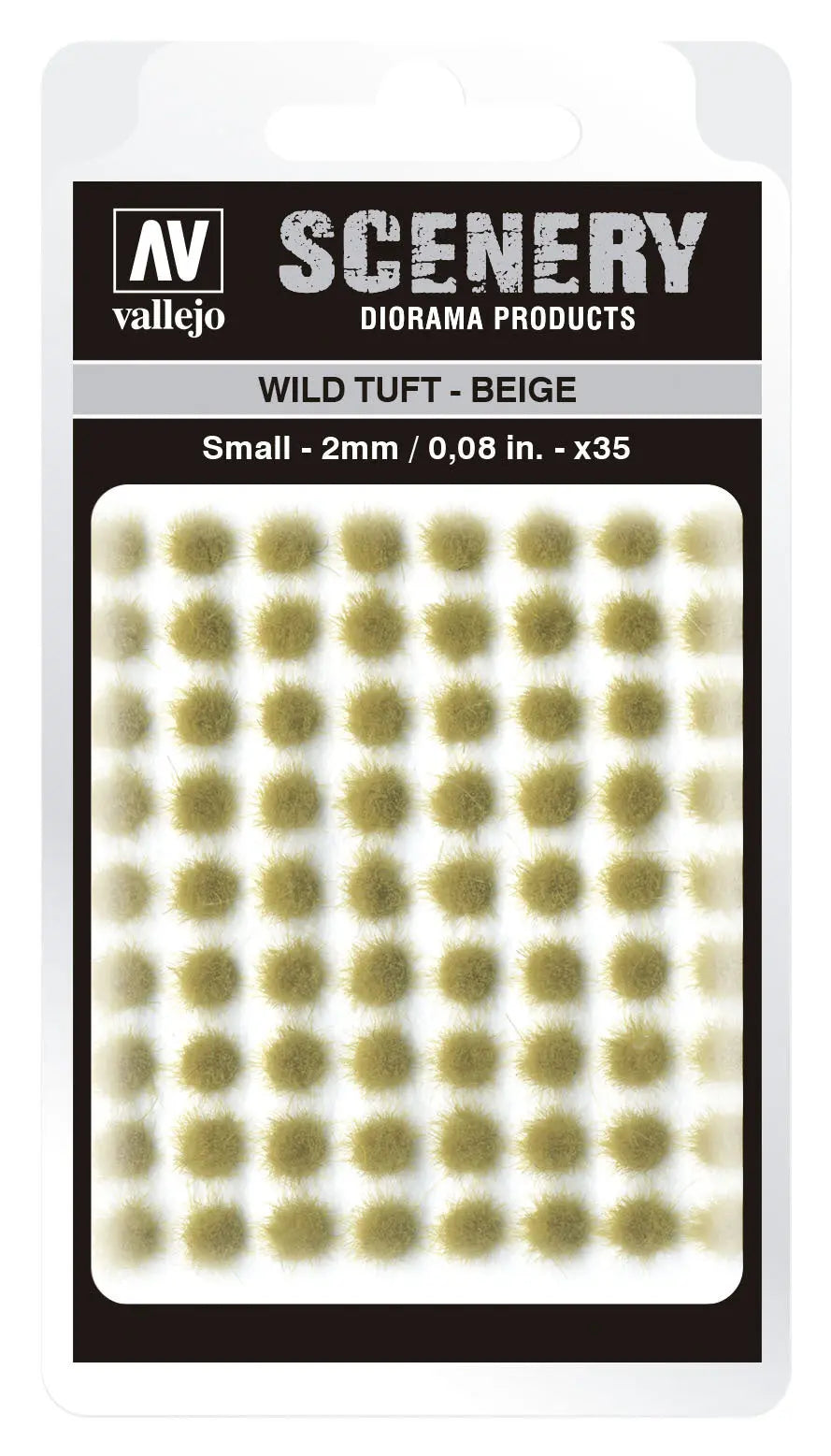 Vallejo 2mm Wild Tuft - Beige Diorama Accessory Vallejo