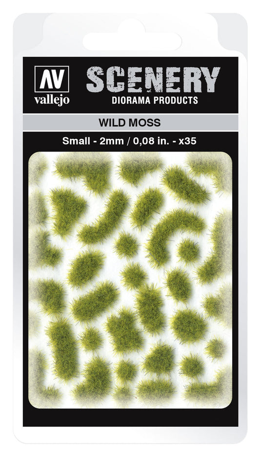 Vallejo 2mm Wild Moss Diorama Accessory Vallejo