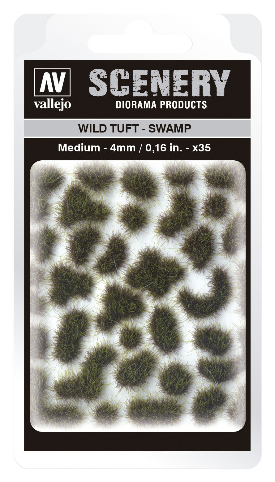 Vallejo 4mm Wild Tuft - Swamp Diorama Accessory [SC405] Vallejo