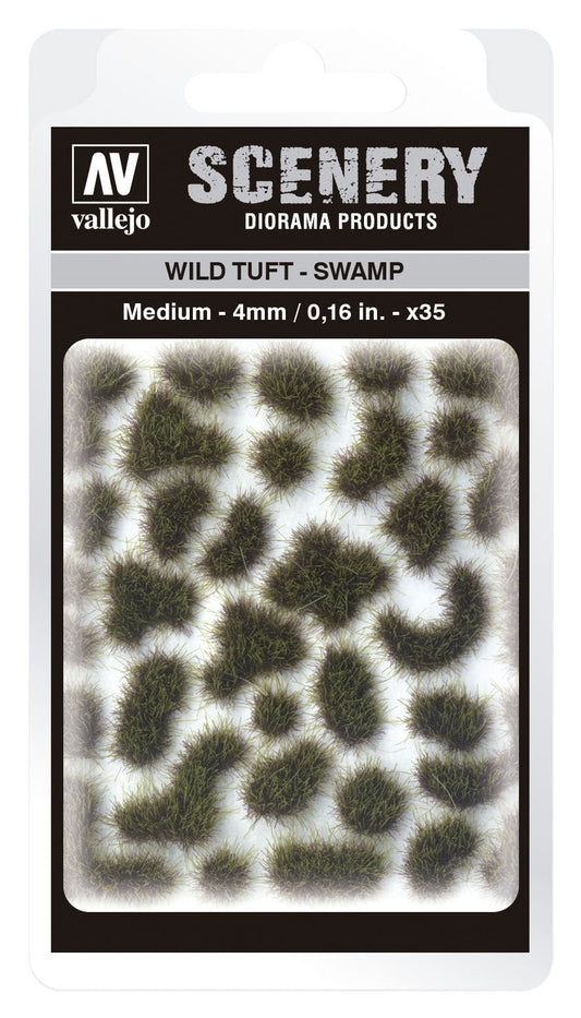 Vallejo 4mm Wild Tuft - Swamp Diorama Accessory [SC405] Vallejo