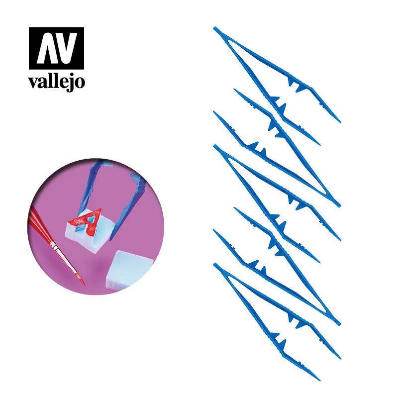 Vallejo Plastic Tweezers x5 Vallejo