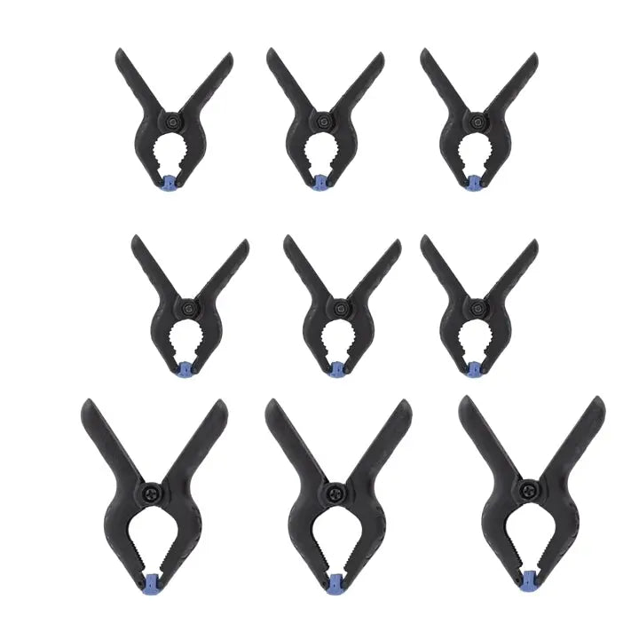 Bravo Handtools Nylon Grip Clamps - 3 x 75mm; 6 x 50mm Bravo Handtools