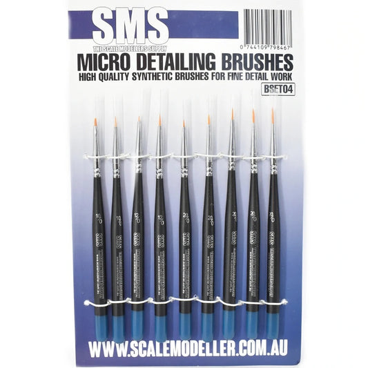SMS Detailing Brush Set 9 Pcs