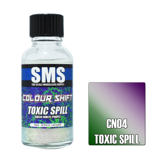 SMS Colour Shift Toxic Spill (Green/White/Purple) 30ml
