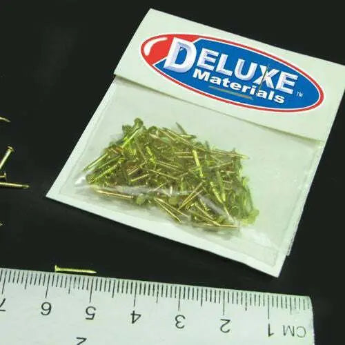 Deluxe Materials Brass Pins 3/8" (10 Packs) Deluxe Materials