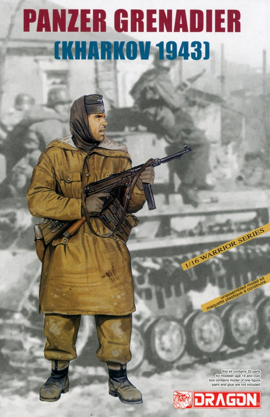 Dragon 1/16 Panzer Grenadier (Kharkov 1943) Plastic Model Kit Dragon