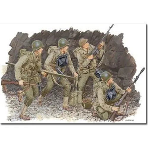 Dragon 1/35 U.S. Ranger (Normandy 1944) Plastic Model Kit Dragon