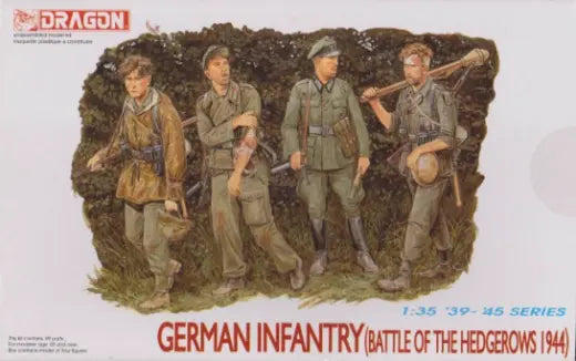 Dragon 1/35 German Infantry (BATTLE OF THE HEDGEROWS 1944) Plastic model Kit Dragon