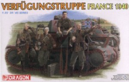 Dragon 1/35 Verfugungstruppe (France 1940) Plastic Model Kit