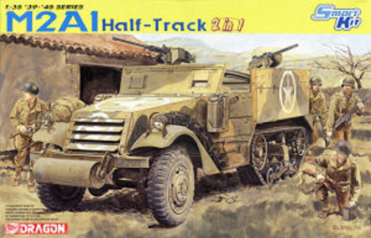Dragon 1/35 M2A1 Half-Track Plastic Model Kit