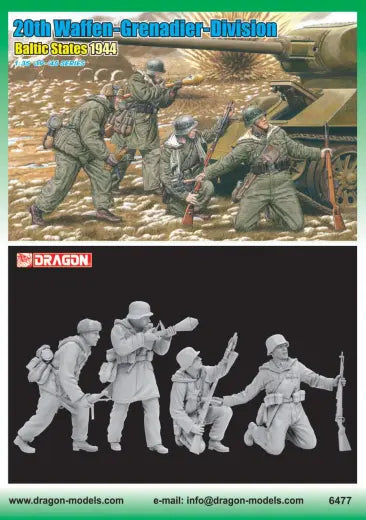 Dragon 1/35 20th Waffen-Grenadier-Division (Baltic States 1944) Dragon
