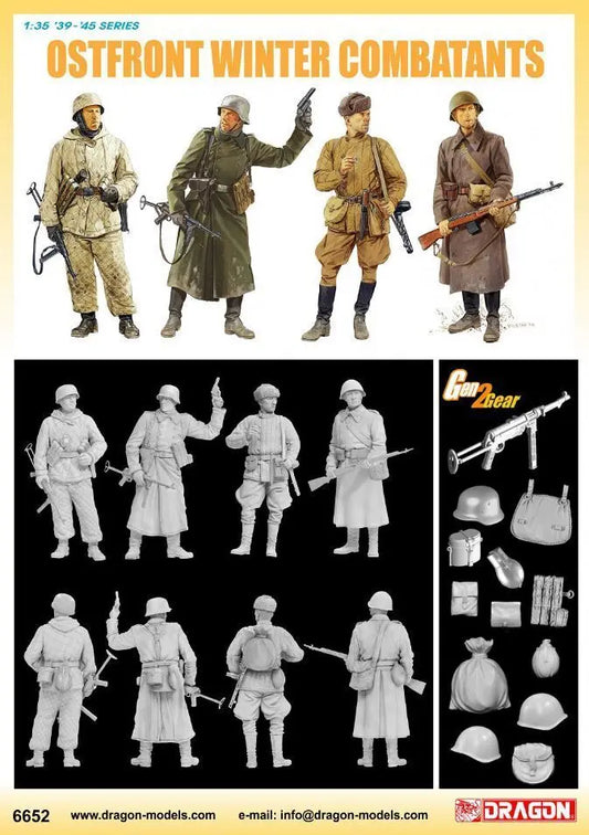 Dragon 1/35 OSTFRONT WINTER COMBATANTS Dragon