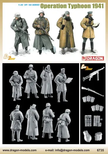 Dragon 1/35 Operation Typhoon 1941 Plastic Model Kit Dragon