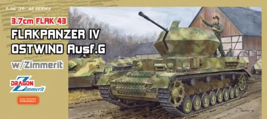 Dragon 1/35 FlaK 43 Flakpanzer IV "Ostwind" w/Zimmerit Dragon