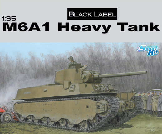 Dragon 1/35 M6A1 Heavy Tank (Black Label)