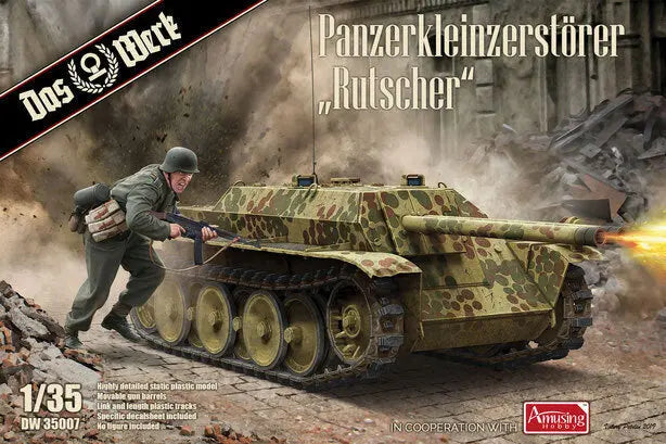 Das Werk 1/35 Panzerkleinzerstörer Rutscher Plastic Model Kit Das Werk
