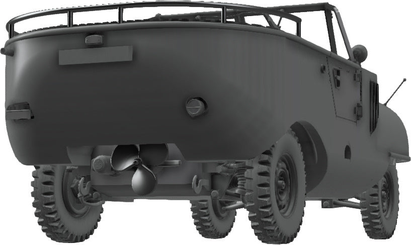 Das Werk 1/35 Schwimmwagen Trippel SG 6/38 Plastic Model Kit