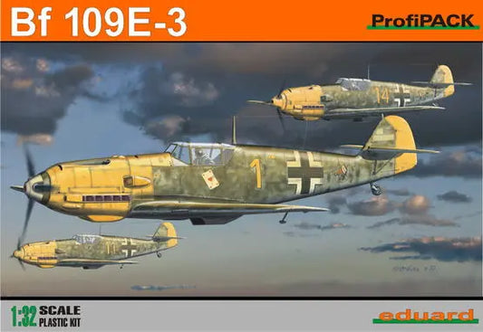 Eduard 1/32 Bf 109E-3 ProfiPACK Plastic Model Kit Eduard