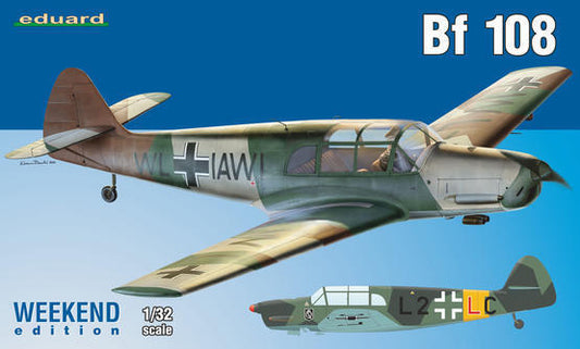 Eduard 1/32 German WWII Bf 108 Weekend edition