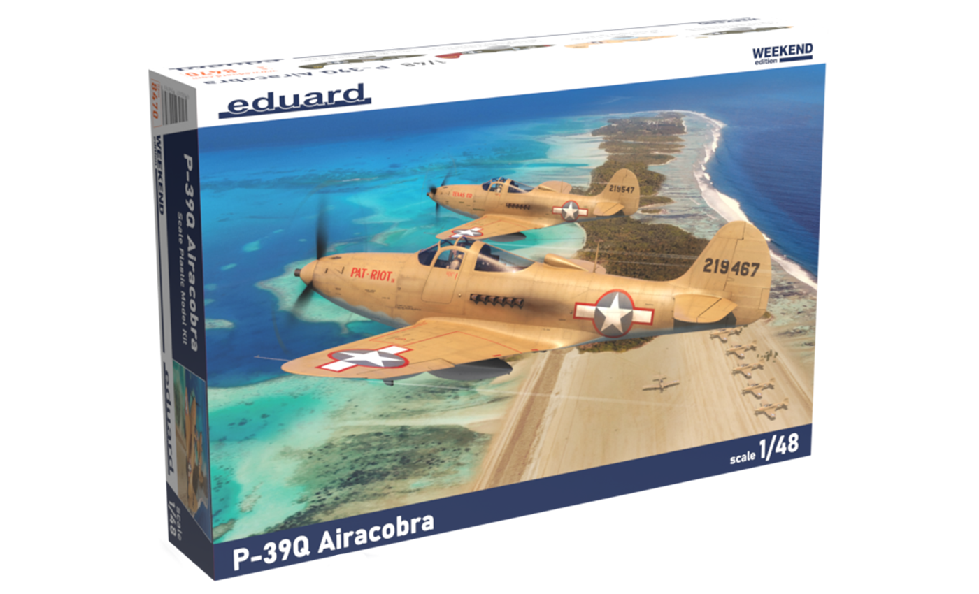 Eduard 1/48 P-39Q Airacobra Plastic Model Kit Weekend Edition
