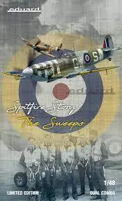Eduard 1/48 SPITFIRE STORY The Sweeps DUAL COMBO Plastic Model Kit Eduard