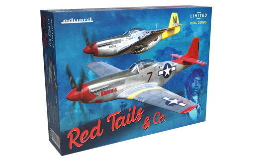 Eduard 1/48 Red Tails & Co. Dual Combo Plastic Model Kit Eduard