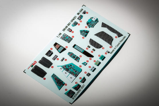 Eduard 1/48 Mi-24V SPACE 3D Decals Eduard