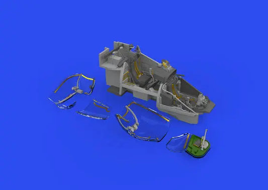 Eduard 1/48 Mi-24V cockpit Brassin for Zvezda Eduard