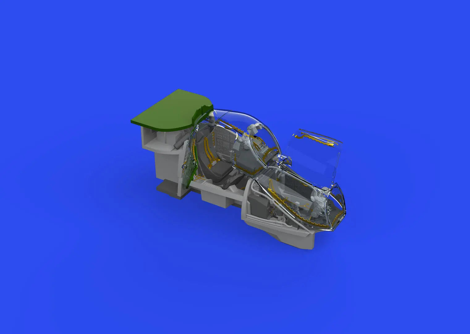 Eduard 1/48 Mi-24V cockpit Brassin for Zvezda Eduard