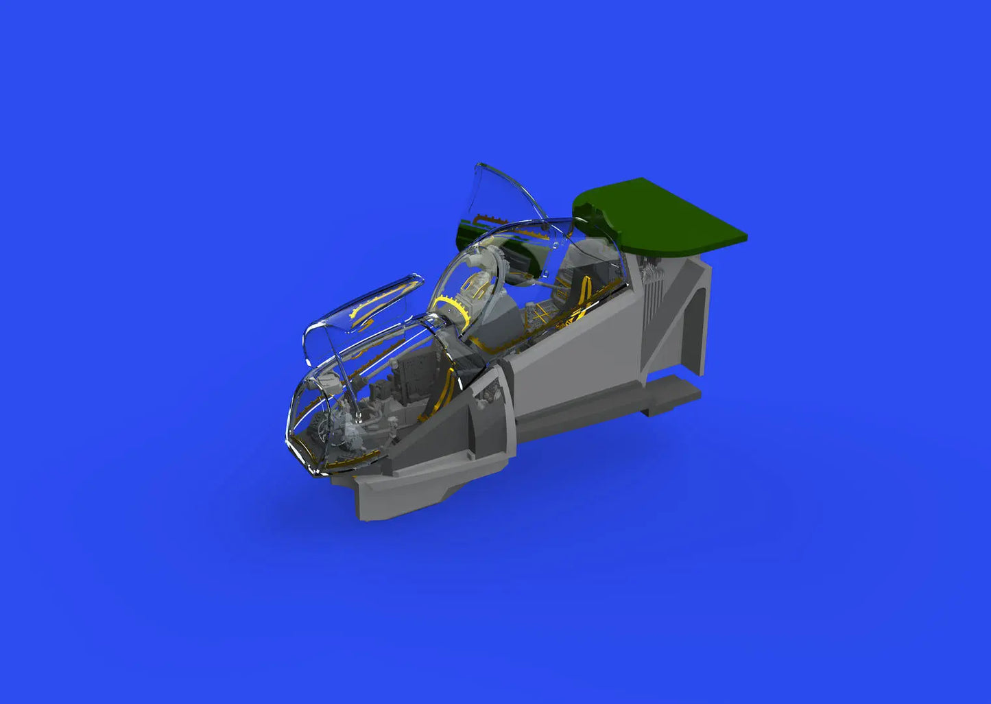 Eduard 1/48 Mi-24V cockpit Brassin for Zvezda Eduard