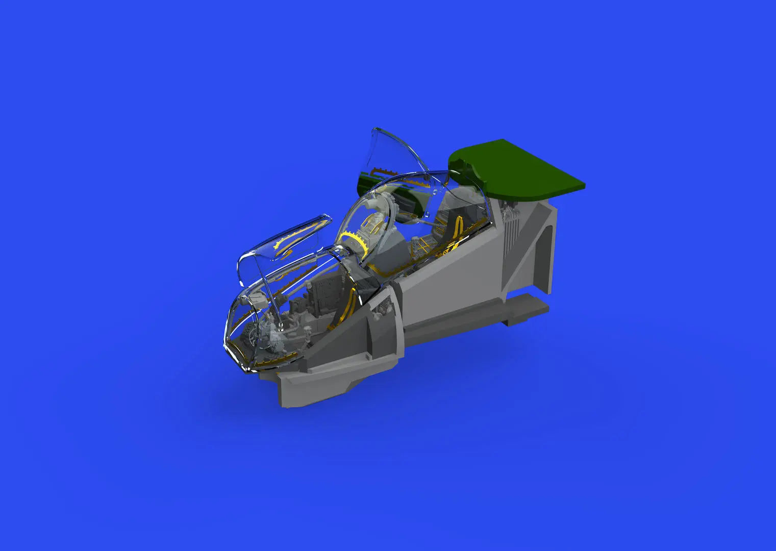 Eduard 1/48 Mi-24V cockpit Brassin for Zvezda Eduard
