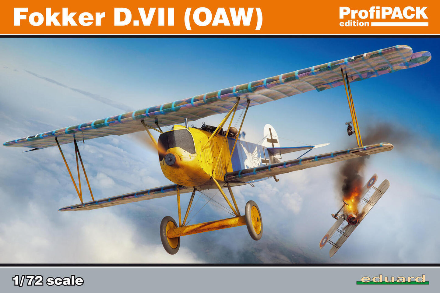 Eduard 1/72 Fokker D.VII (OAW) Plastic Model Kit ProfiPACK