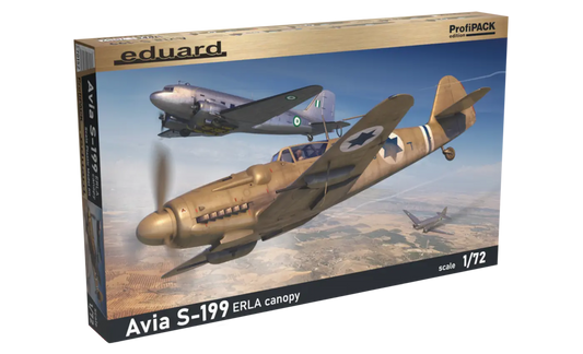 Eduard 1/72 Avia S-199 Erla canopy Plastic Model Kit ProfiPACK Eduard