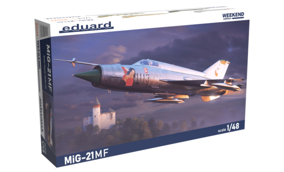Eduard 1/48 MiG-21MF Weekend edition Plastic Model Kit