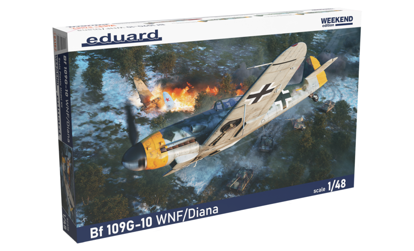 Eduard 1/48 Bf 109G-10 WNF/ Diana Weekend edition Plastic Model Kit