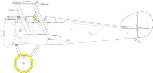 Eduard 1/48 Sopwith Camel Masks Set Eduard