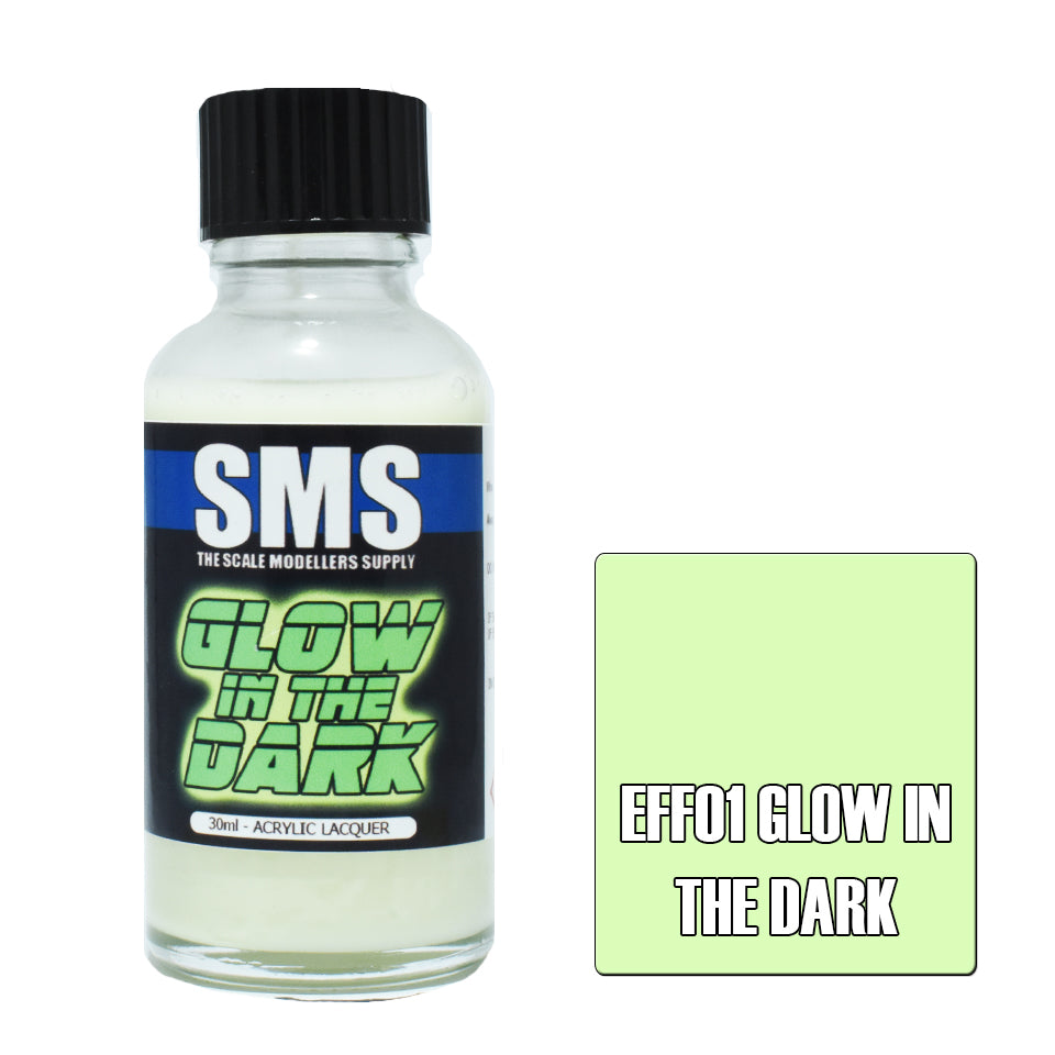 SMS Effects Glow in the Dark Acrylic Lacquer 30ml