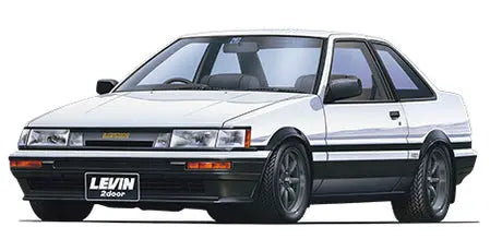 Fujimi 1/24 Toyota AE86 Levin 2 door "Late type"'85 (ID-61) Plastic Model Kit Fujimi