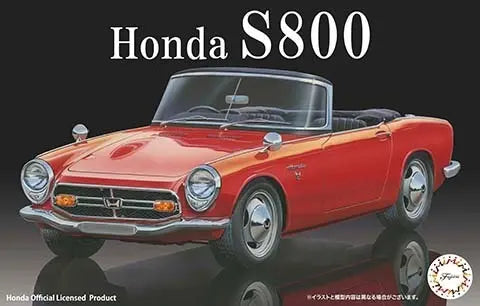 Fujimi 1/24 Honda S800 (ID-104) Plastic Model Kit Fujimi