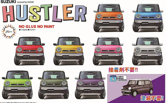 Fujimi 1/24 Suzuki Hustler (G/Moonlight Violet Pearl Metallic) (C-NX-11 EX-2) Plastic Model Kit Fujimi