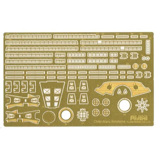 Fujimi Qstyle Etching Parts for Chibimaru Ship Kirishima (Q G-UP No13) Plastic Model Kit Fujimi