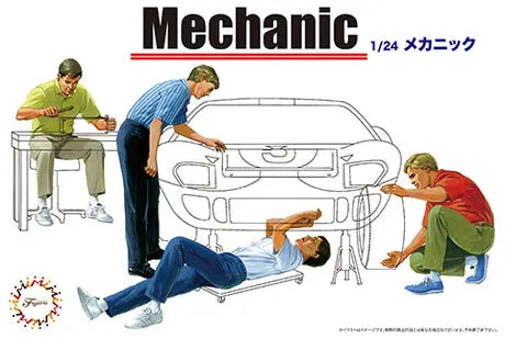 Fujimi Mechanic (Accessory) (GT-3) Plastic Model Kit Fujimi