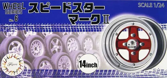 Fujimi 1/24 SSR Mark II 14inch (Wheel-06) Plastic Model Kit Fujimi