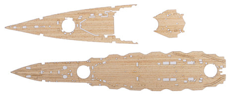 Fujimi 1/700 Wood Deck Seal for IJN Battleship Hiei (w/Ship Name Plate) (TOKU - 37 EX-102)