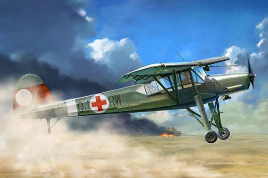 HobbyBoss 1/35 Fieseler Fi-156 D-1 Storch Plastic Model Kit HobbyBoss