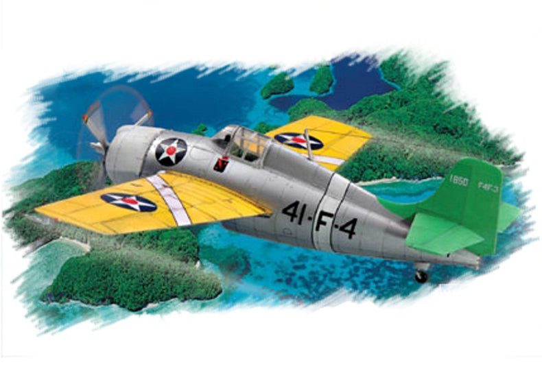 HobbyBoss 1/72 F4F-3 "Wildcat" Plastic Model Kit HobbyBoss